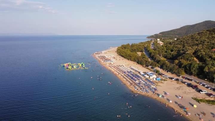 Stavros Lay In Aparthotel Ano Stavros Bagian luar foto